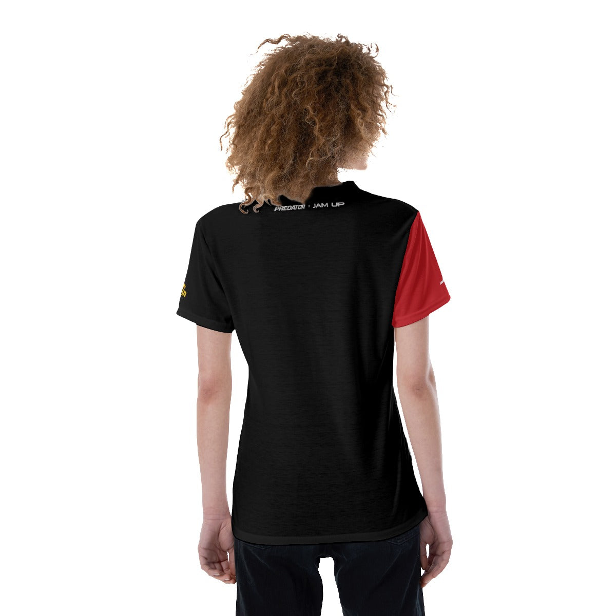 Predator Strike Women's V Neck Tee - Red