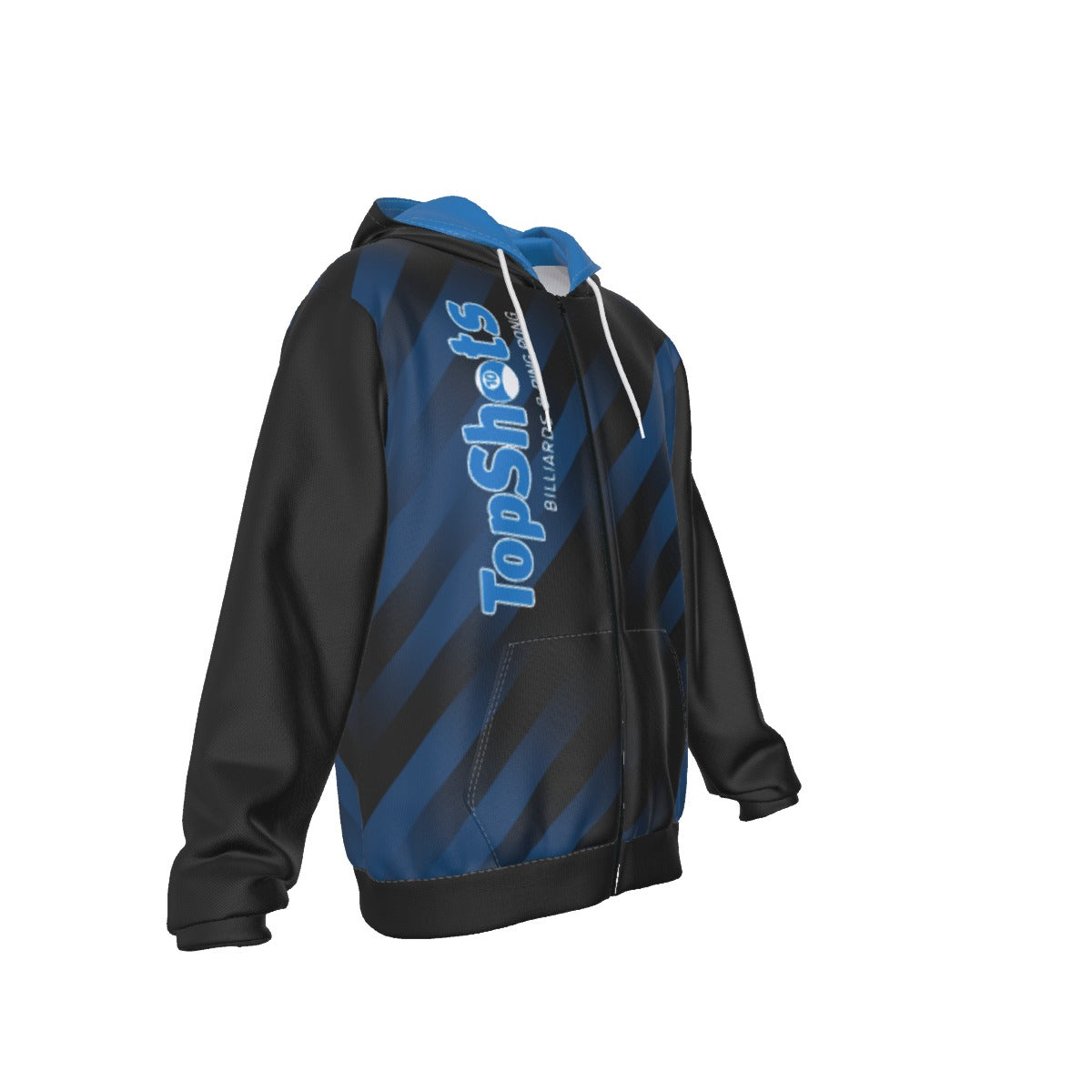 TopShots Zipper Hoodie With detachable hoods