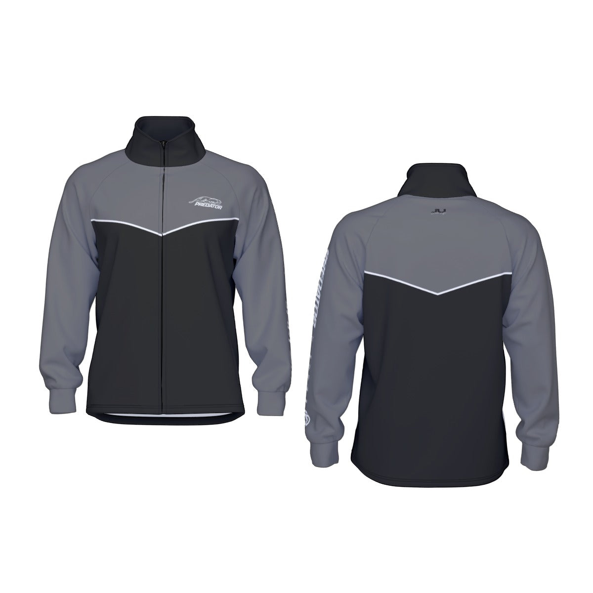 Predator Splice Gray Men's Track Jacket