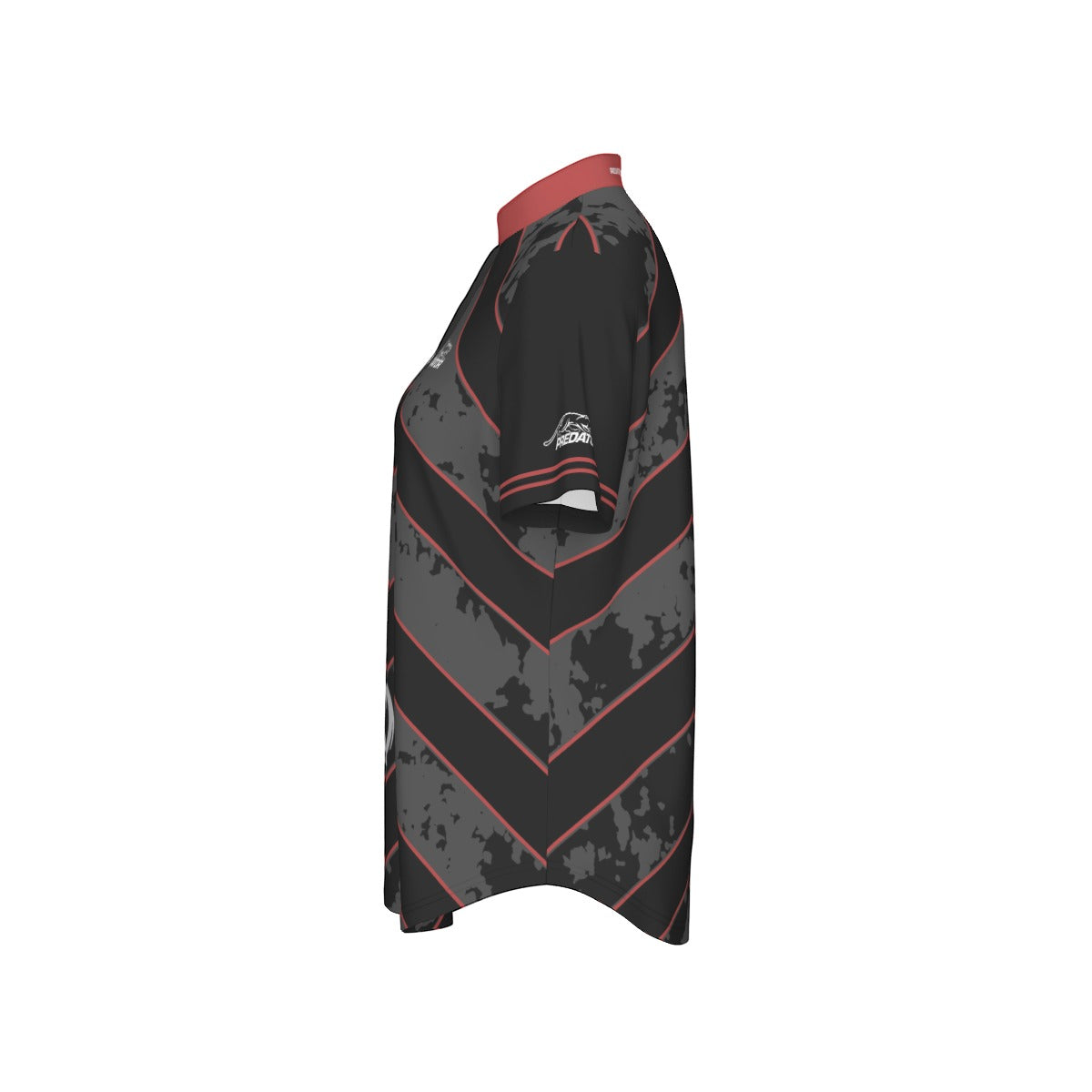 Predator Rush Women's Sport Collar Jersey - Red