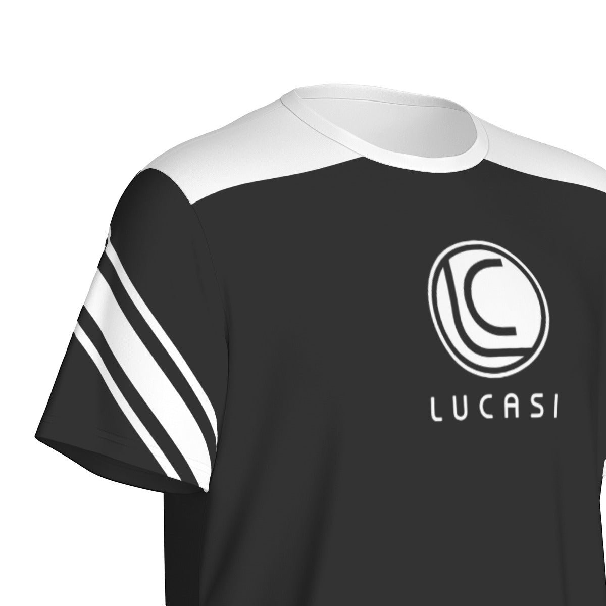 Lucasi Men's Tee - Black/White