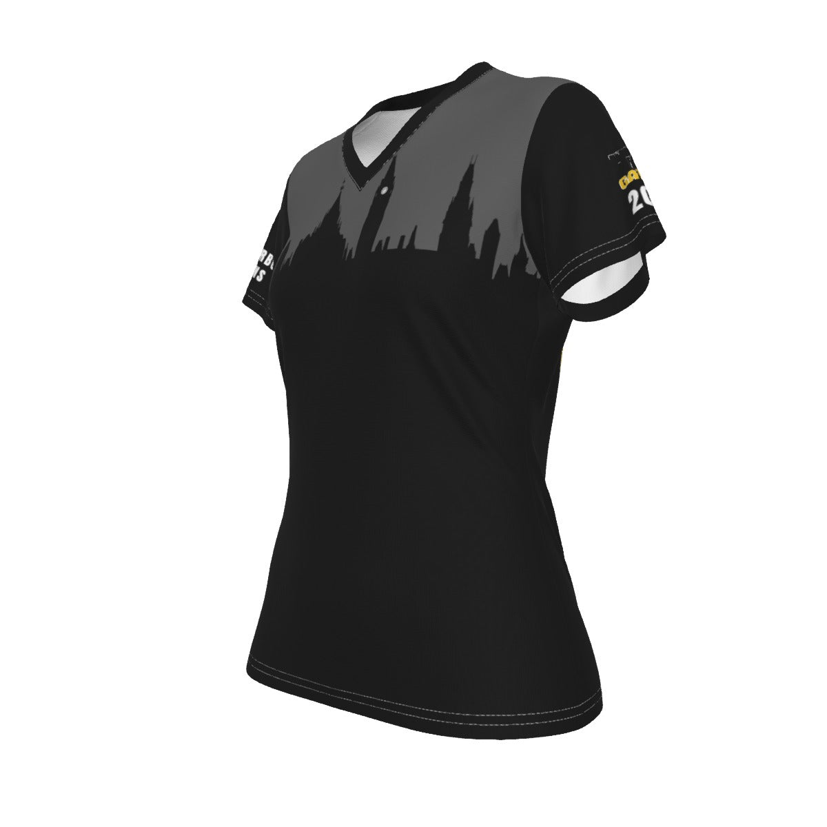 TailGators Ottawa Gray V-neck Women's T-shirt