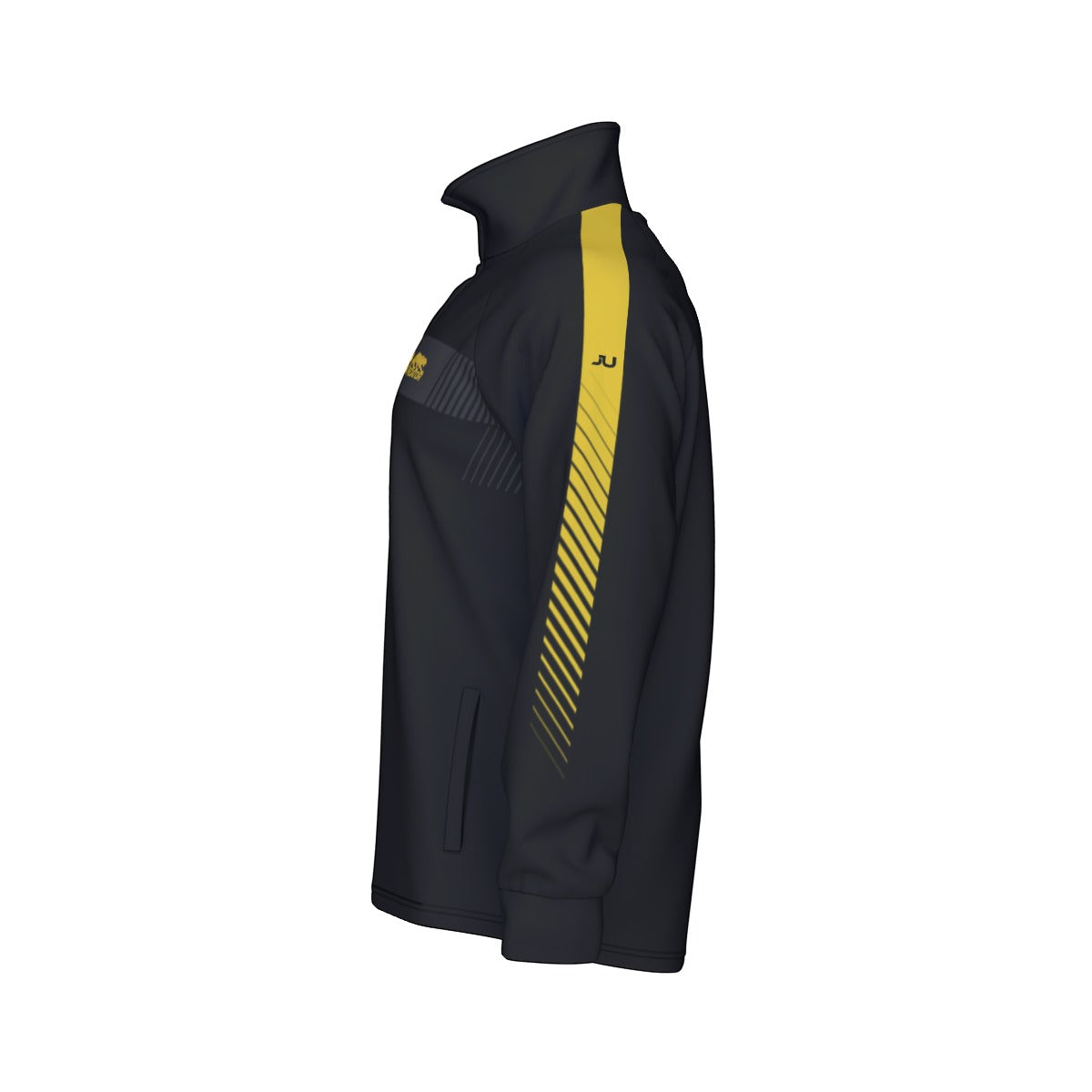 NEW DESIGN - Predator Men's Zip Jacket (Black/Yellow)