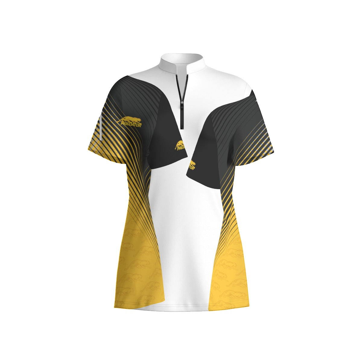 Predator Fusion Yellow Women's Sport Collar Jersey
