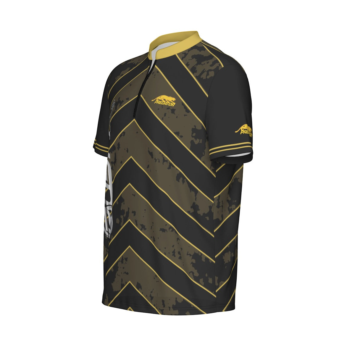 Predator Rush Gold Men's Sport Collar Jersey