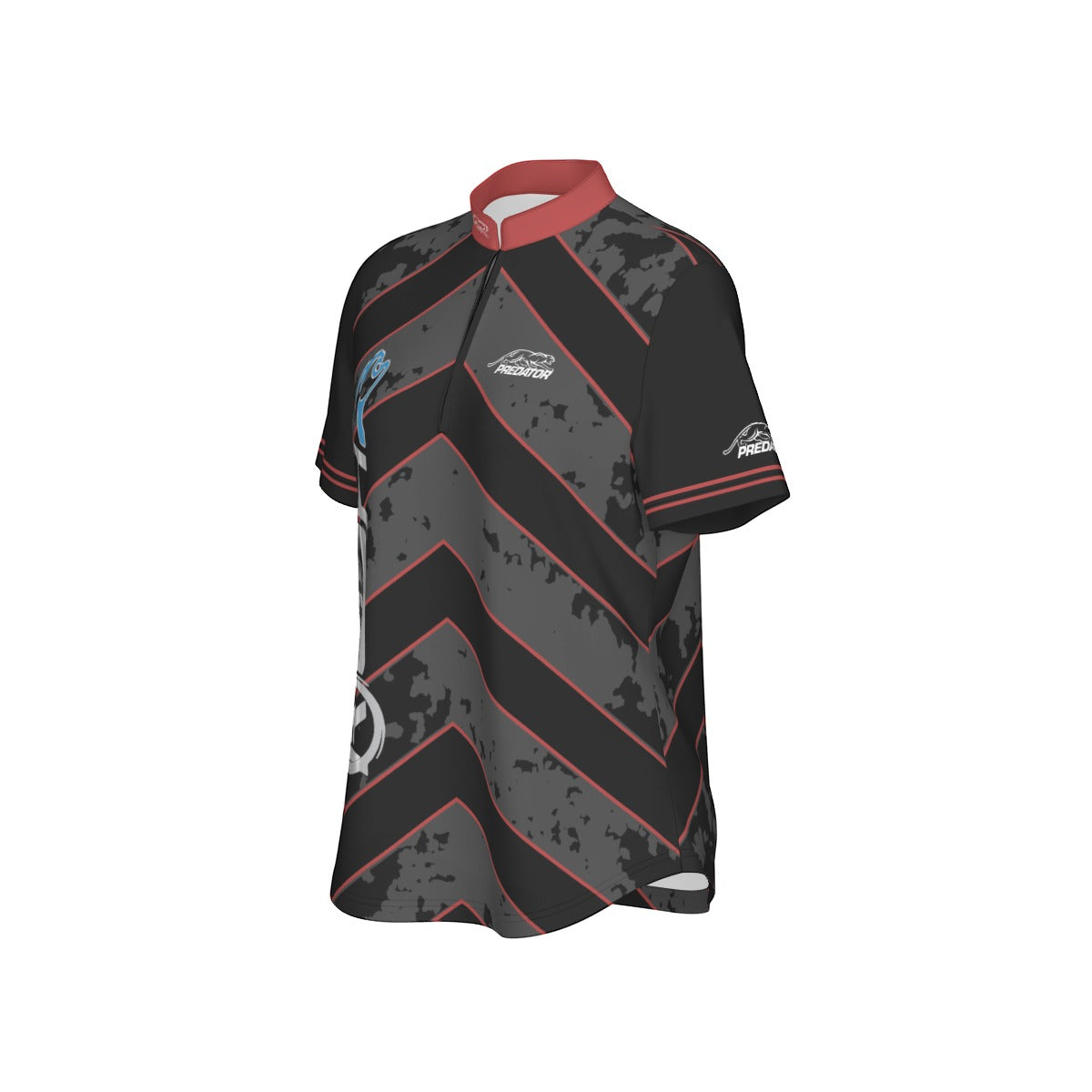 Predator Rush Women's Sport Collar Jersey - Red