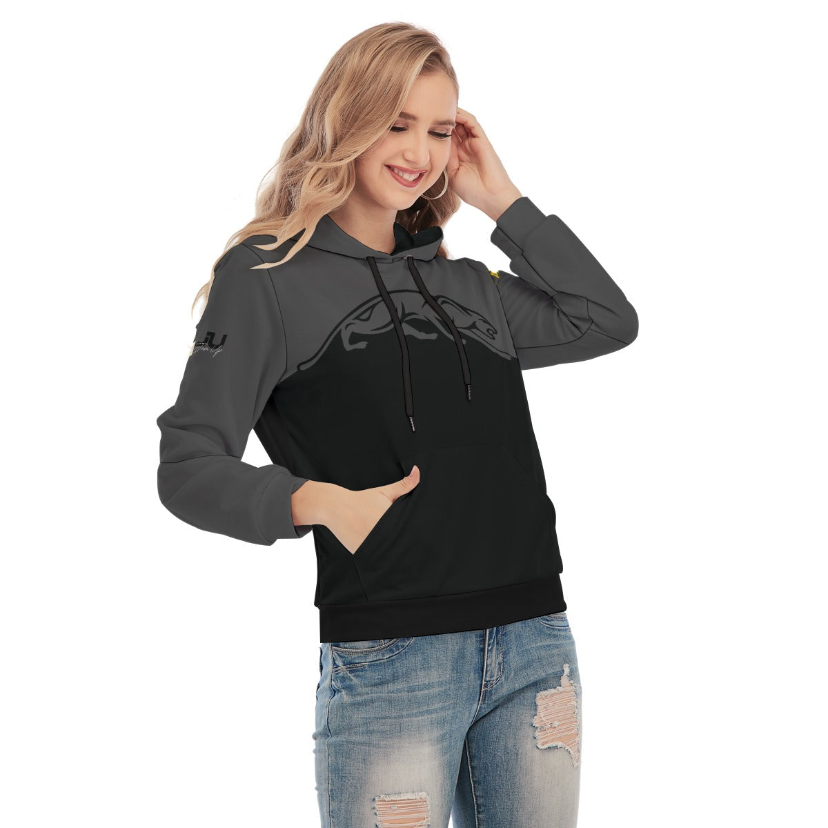 Predator Shadow Black Women's Lightweight Hoodie