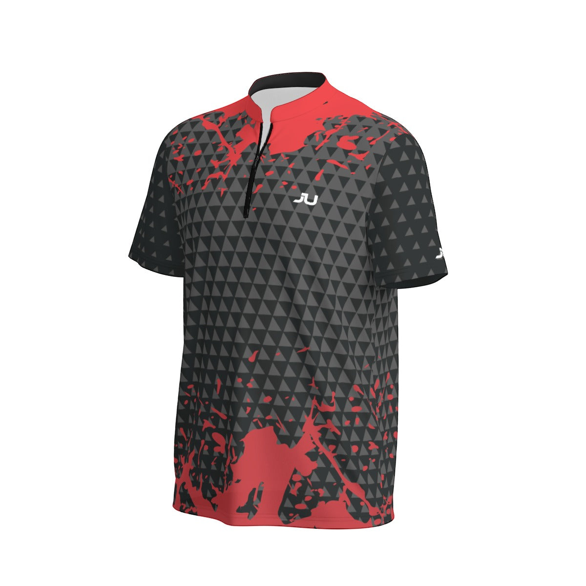 Splash Red Men's Sport Collar