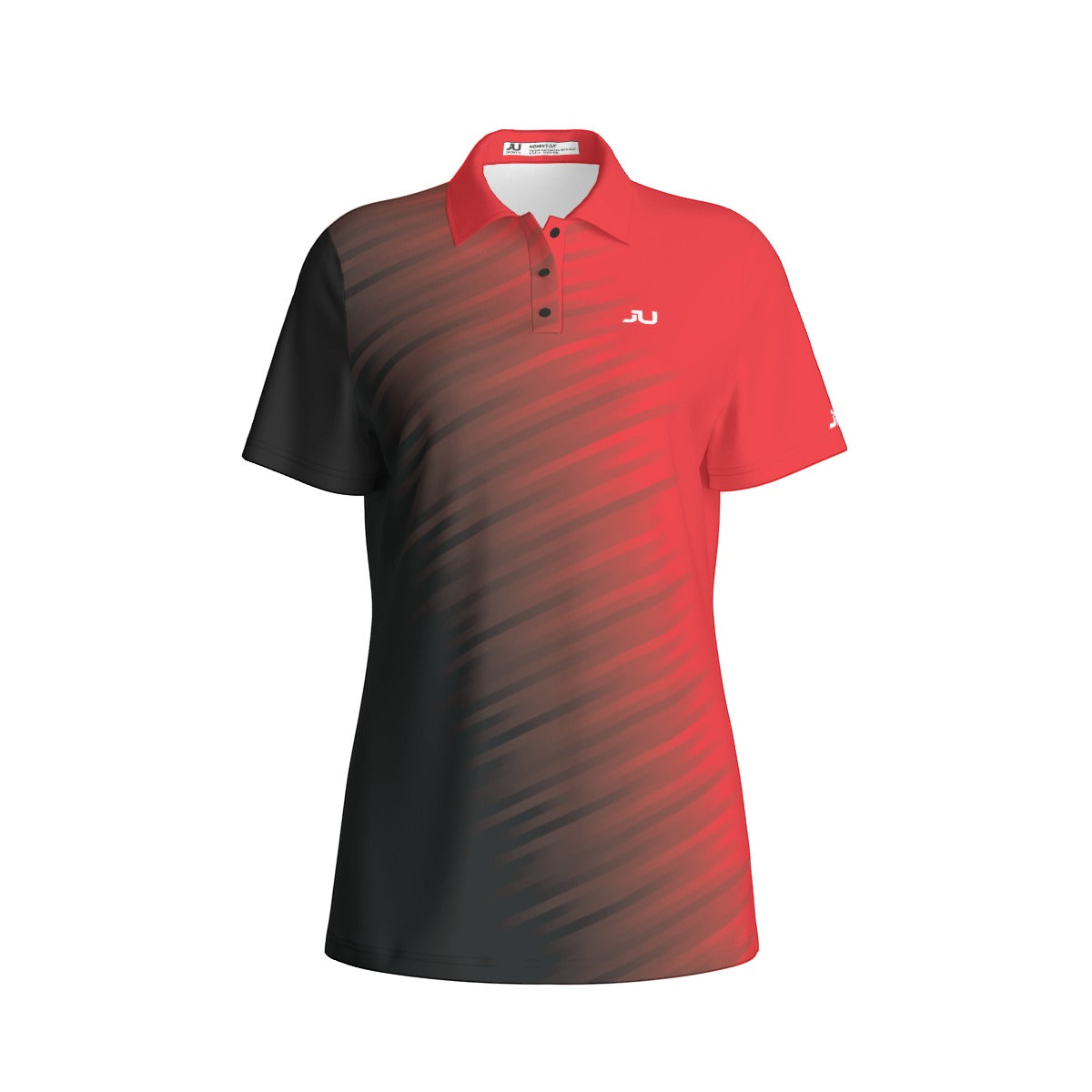 JUS Crossfade Red Women's Polo
