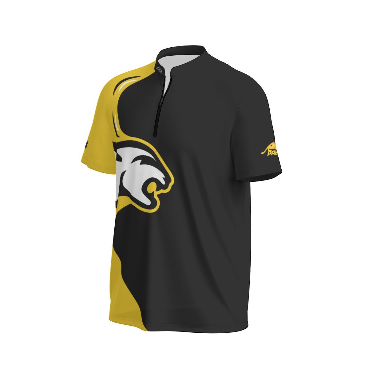 Strike Yellow Men's Sport Collar Jersey