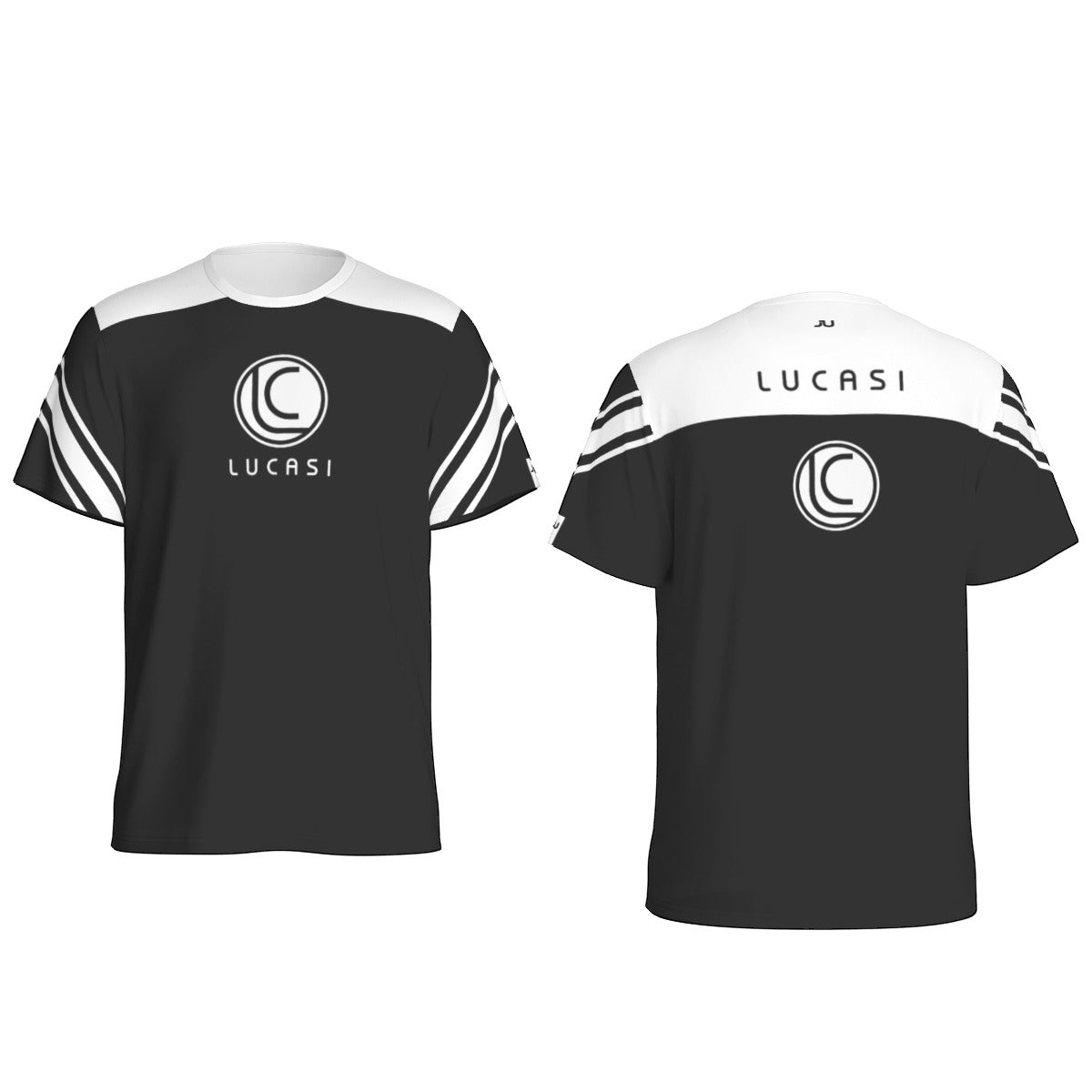Lucasi Men's Tee - Black/White