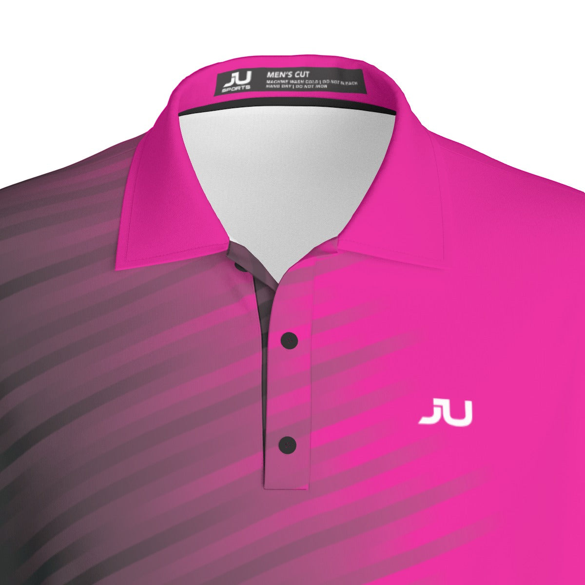 JUS Crossfade Pink Men's Polo