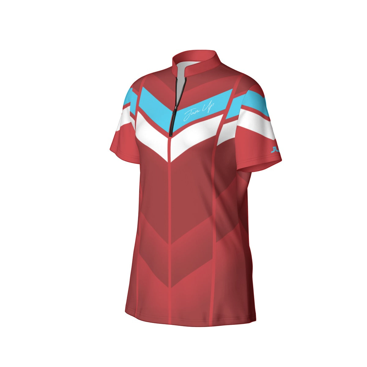 JUS Shield Red Women's Sport Collar