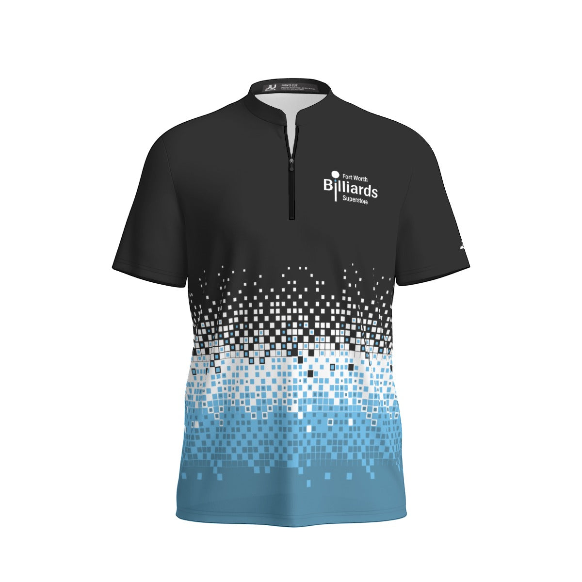 Fort Worth Billiards Men's Sports Collar Jersey