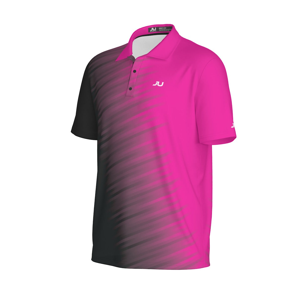 JUS Crossfade Pink Men's Polo