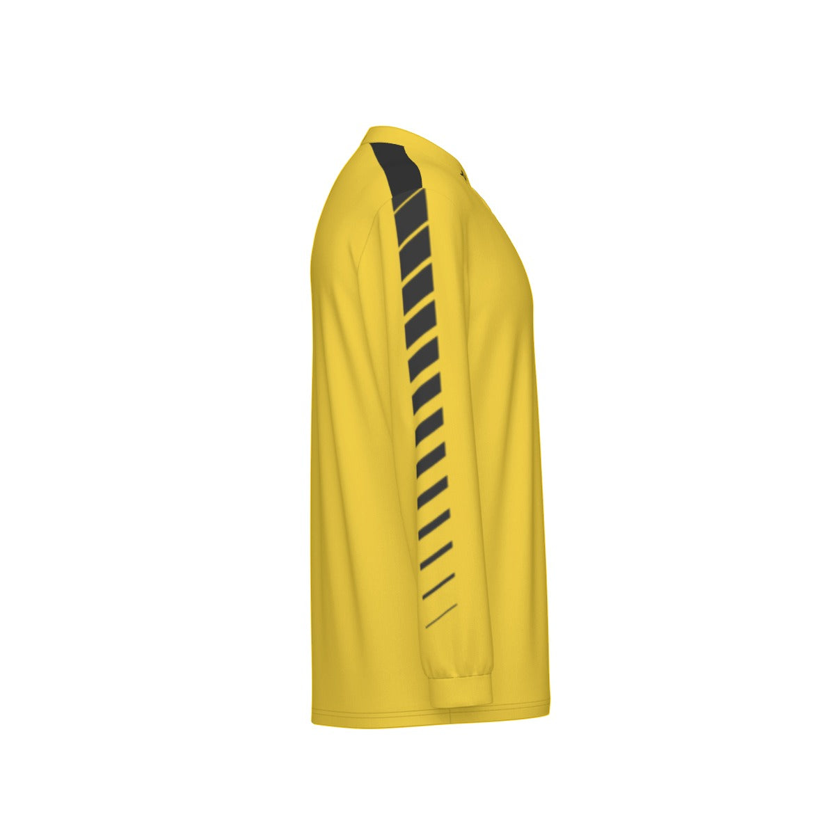 Predator Long Sleeve Sport Collar Jersey - Yellow/Black
