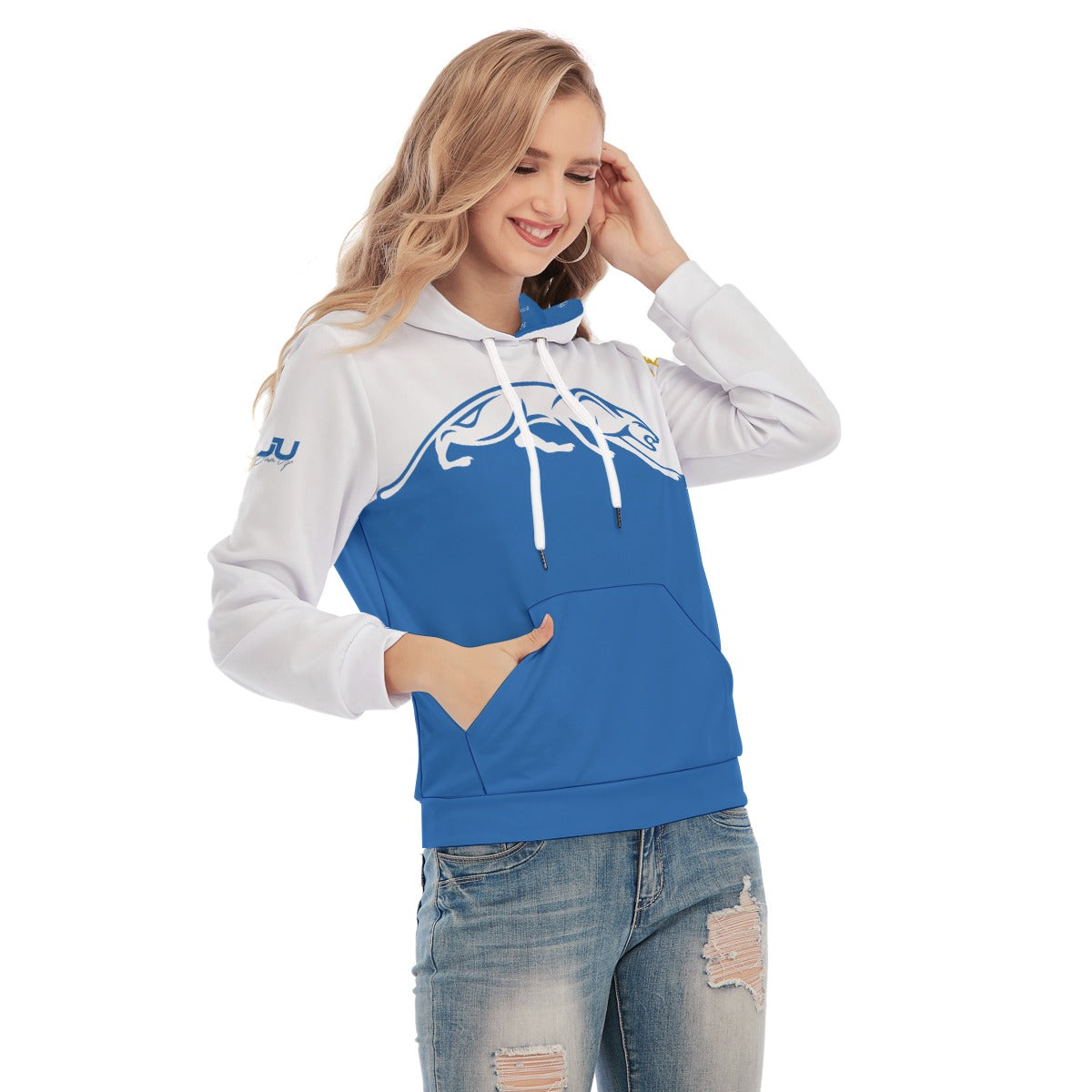 Predator Shadow Blue Women's Lightweight Hoodie