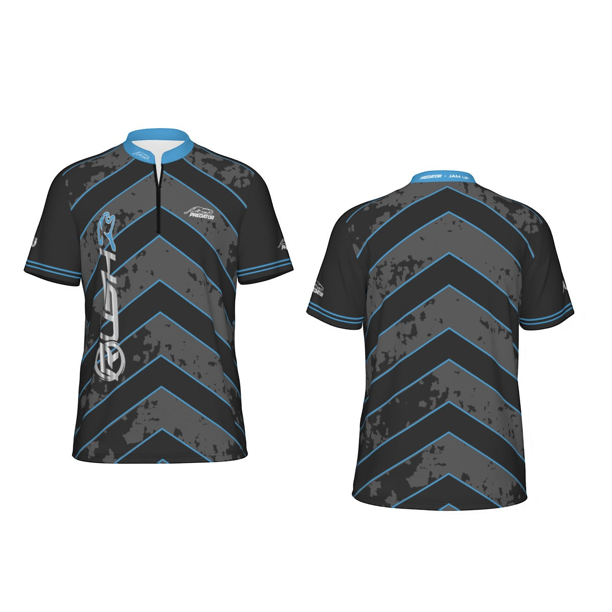 Predator Rush Blue Men's Sport Collar Jersey