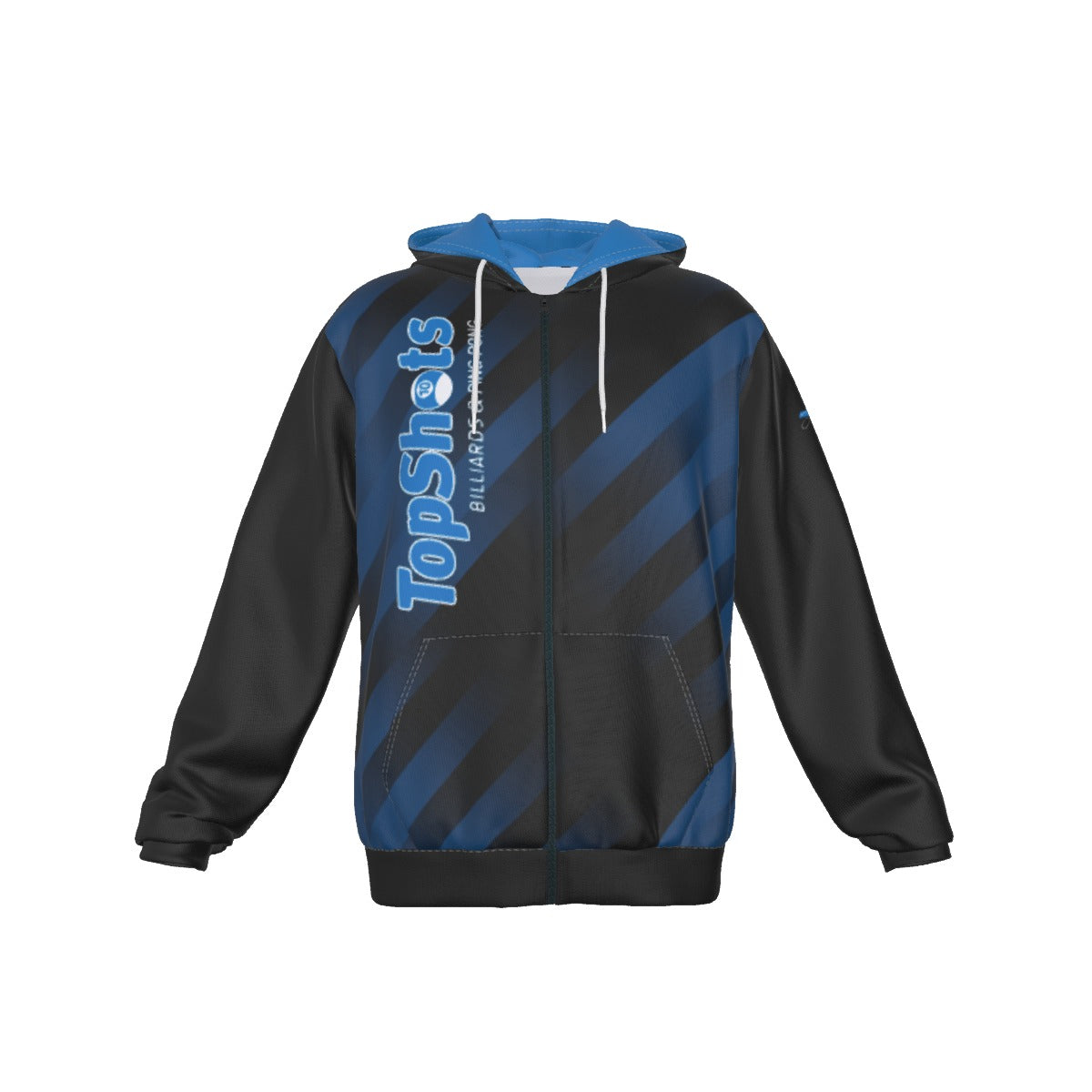 TopShots Zipper Hoodie With detachable hoods