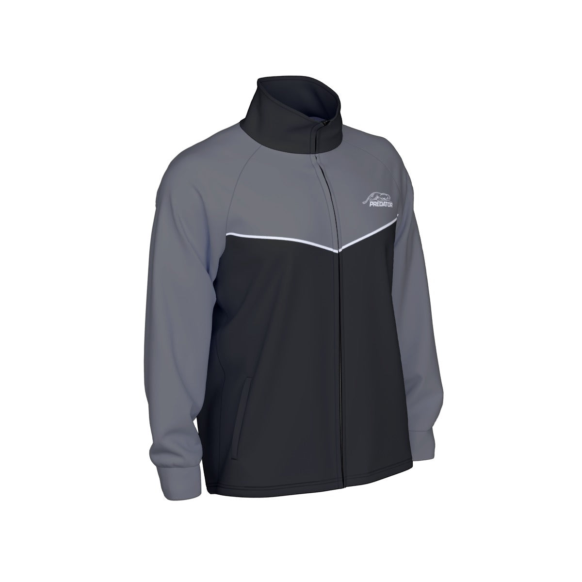 Predator Splice Gray Men's Track Jacket