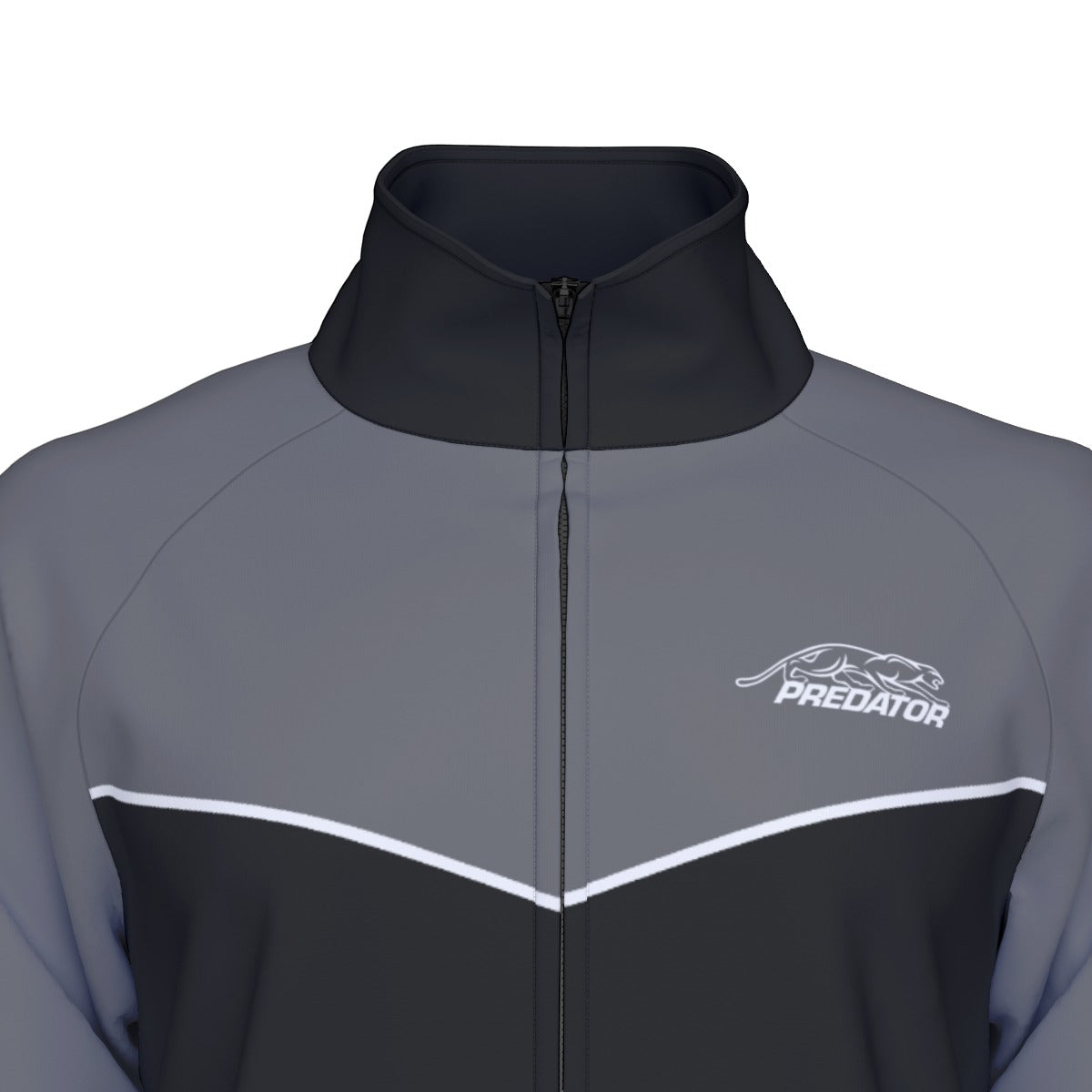Predator Splice Gray Men's Track Jacket
