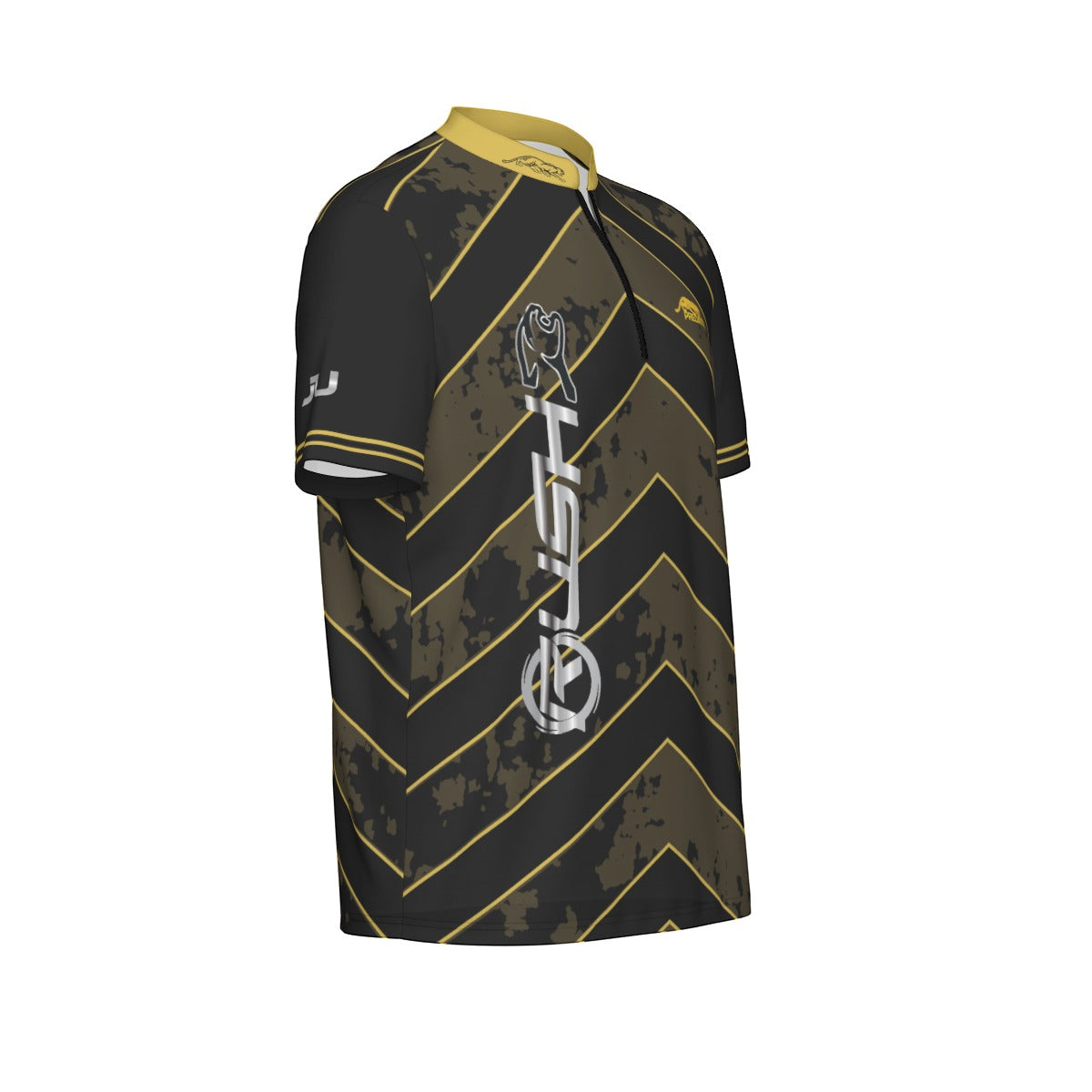 Predator Rush Gold Men's Sport Collar Jersey