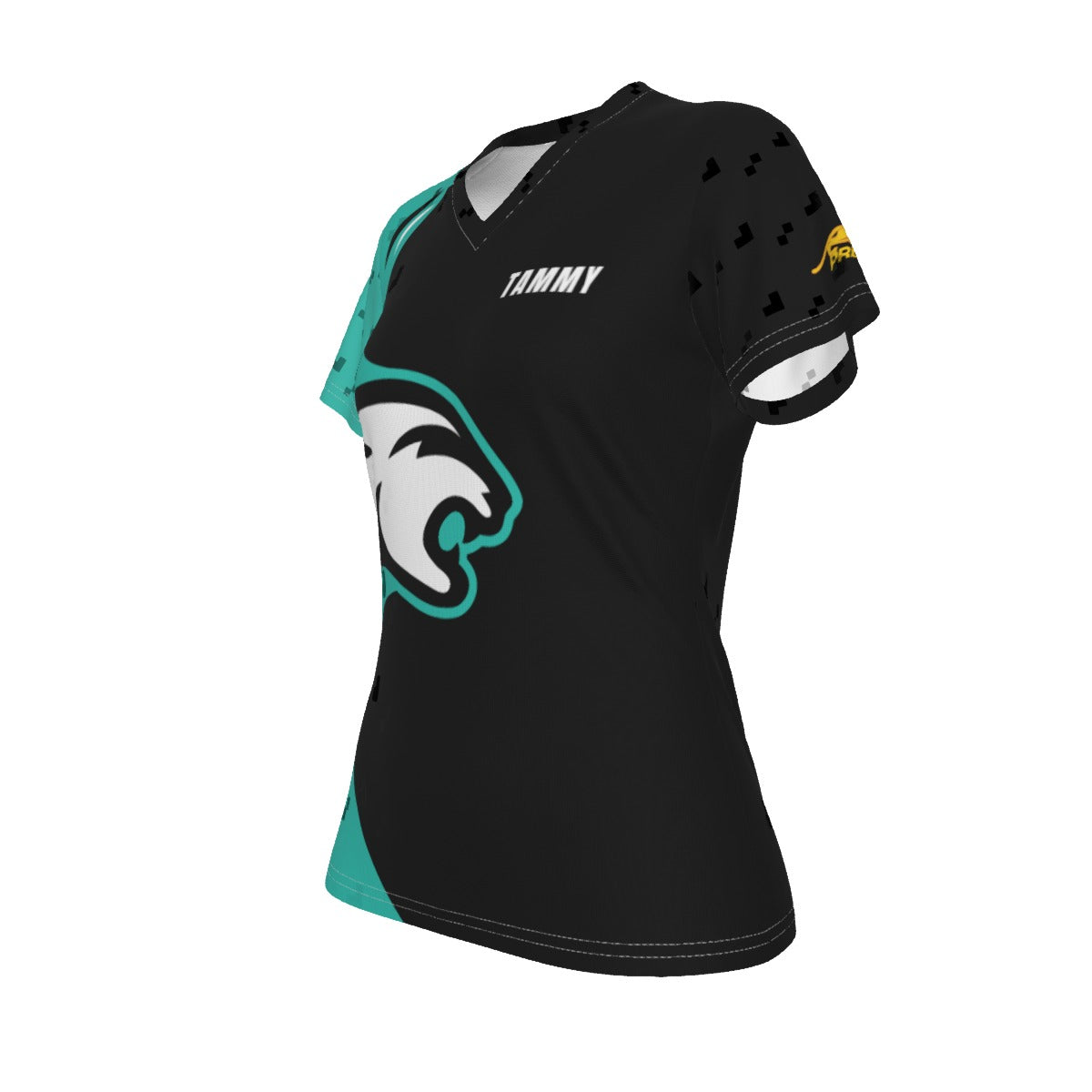 Predator Strike Teal Women's V-Neck