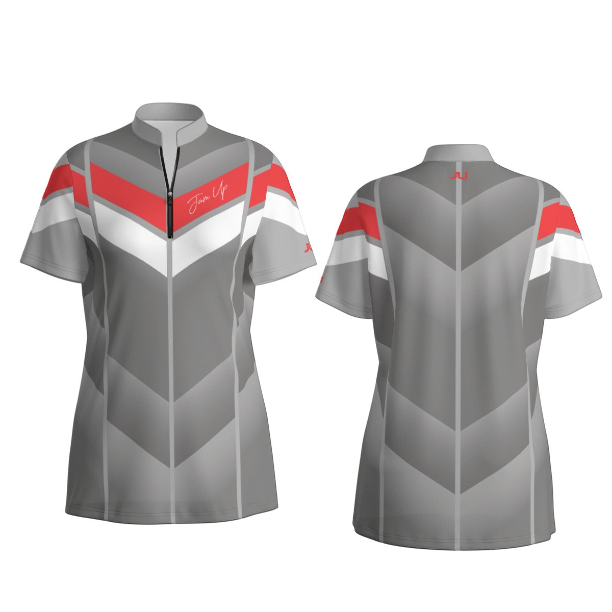 JUS Shield Gray Women's Sport Collar