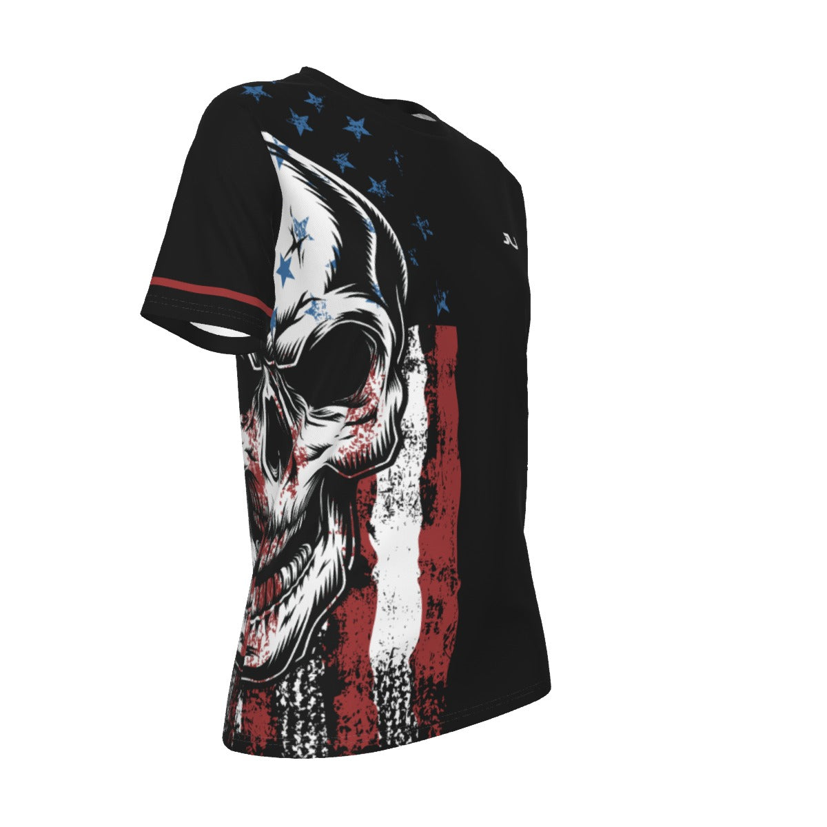 USA Skull Women's Crew Neck