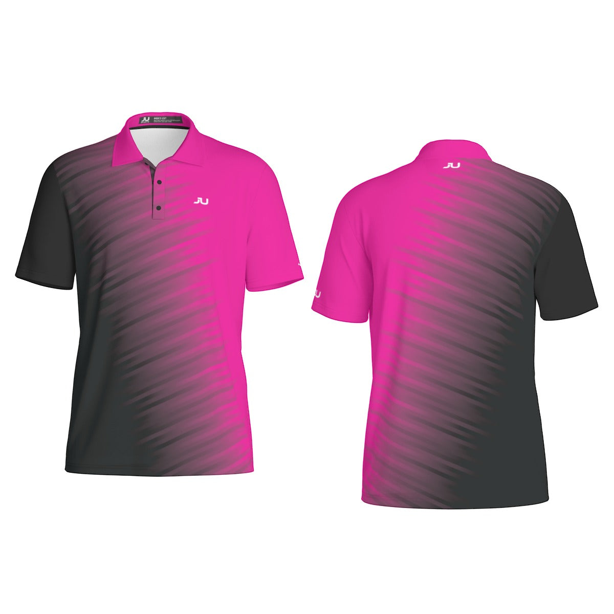 JUS Crossfade Pink Men's Polo
