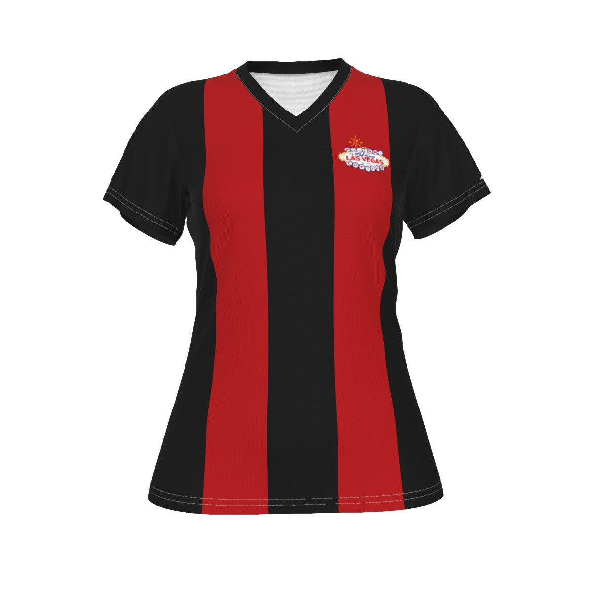 The Las Vegas Cue Club Women's V-Neck Tee