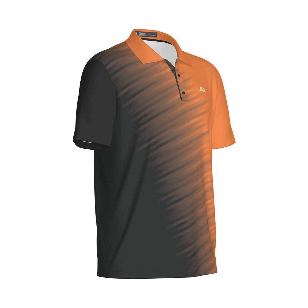 JUS Crossfade Orange Men's Polo