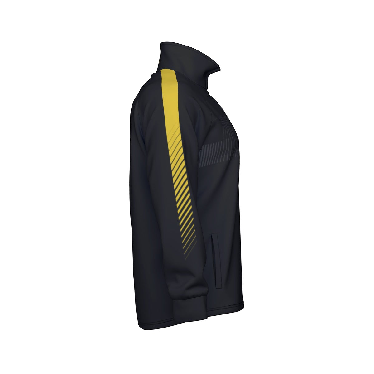 NEW DESIGN - Predator Men's Zip Jacket (Black/Yellow)