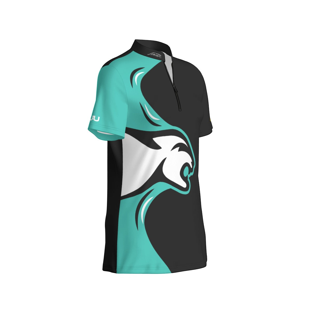 Strike Teal Women's Sport Collar Jersey