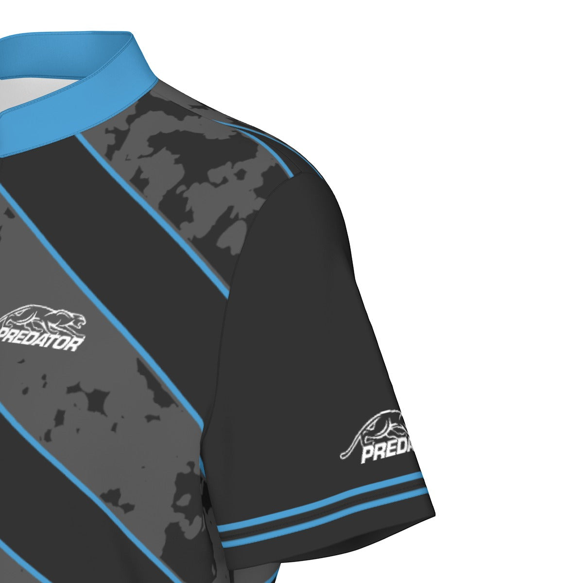 Predator Rush Women's Sport Collar Jersey - Blue