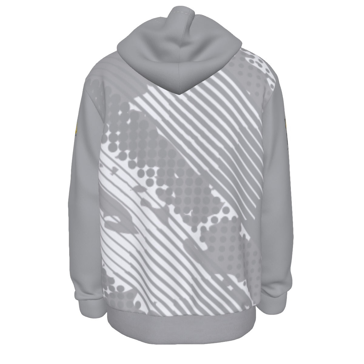 Leather Pocket Light Grunge Hoodie
