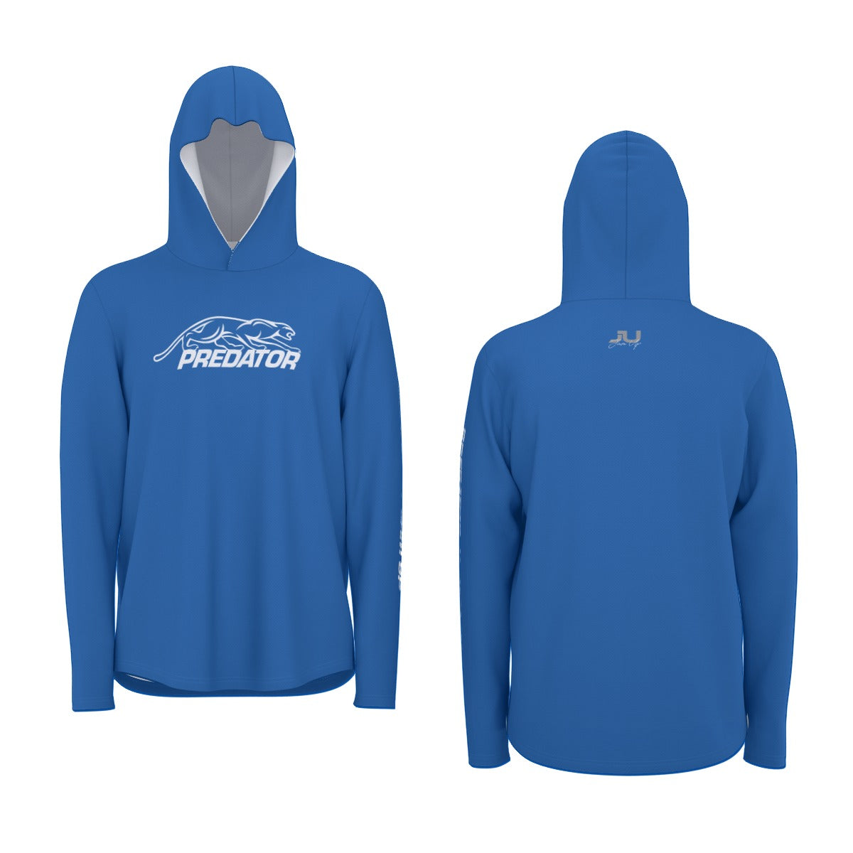 Predator Blue Lightweight Hooded Jersey
