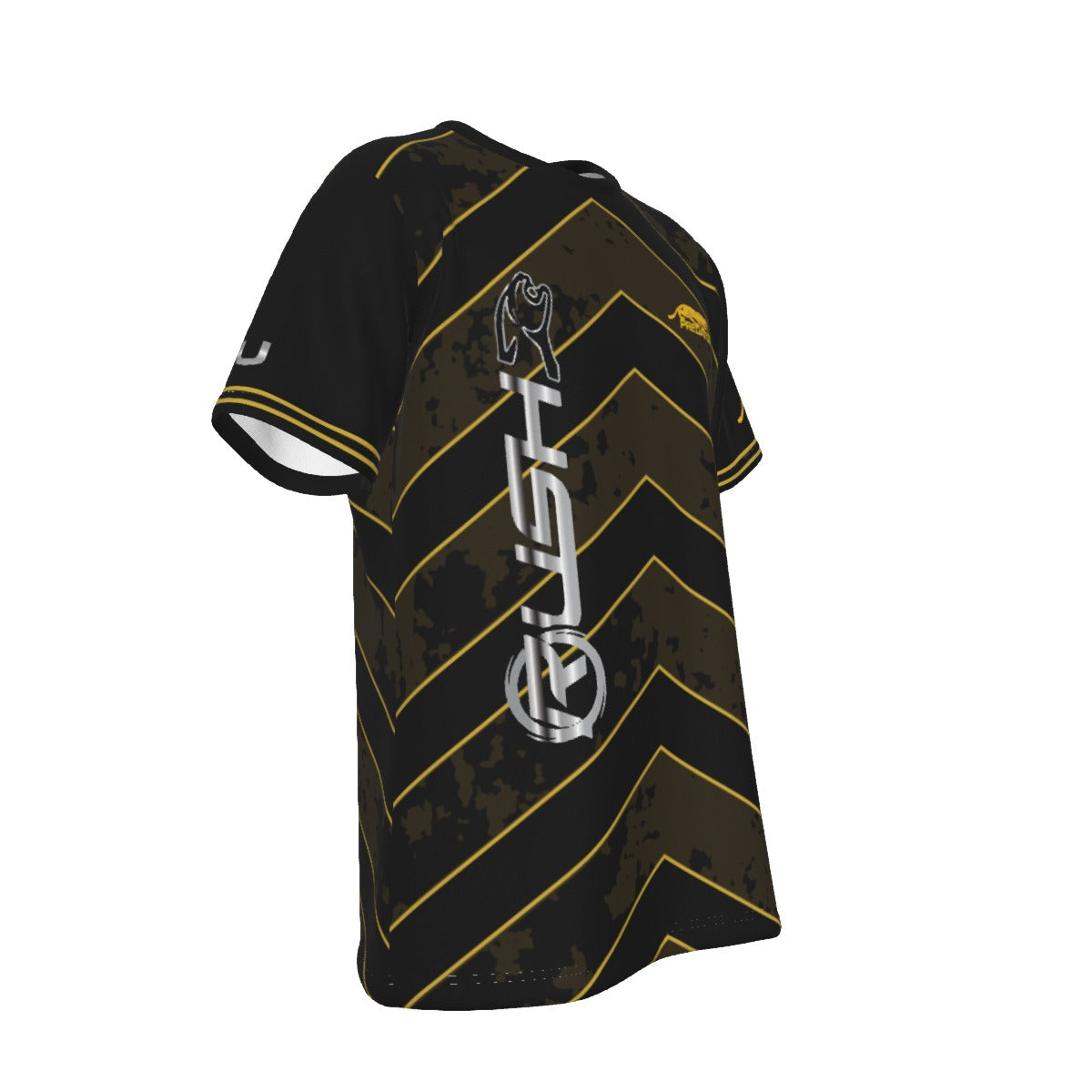 Rush Men's O Neck Tee (Gold)