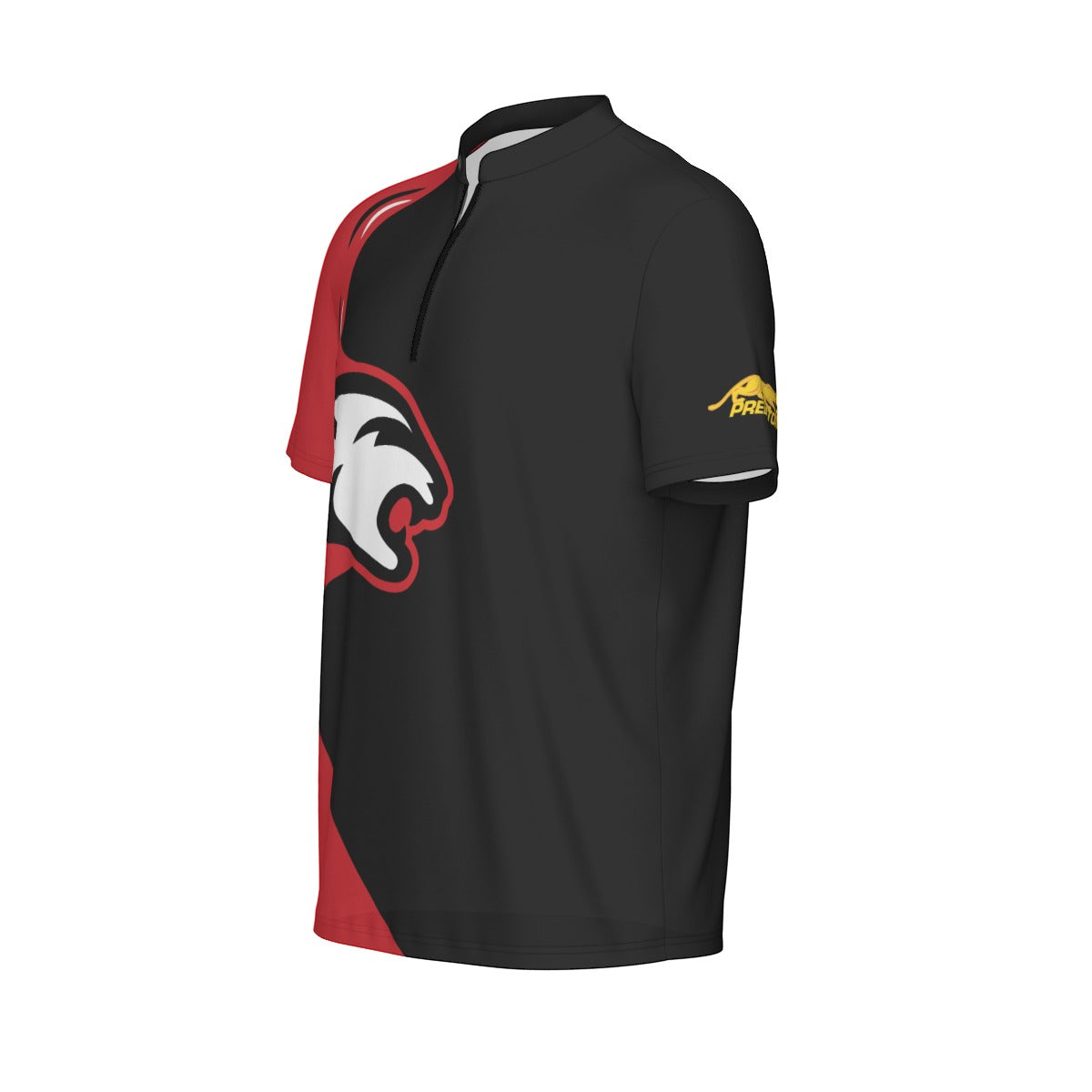 Predator Strike Men's Sport Collar Jersey - Red