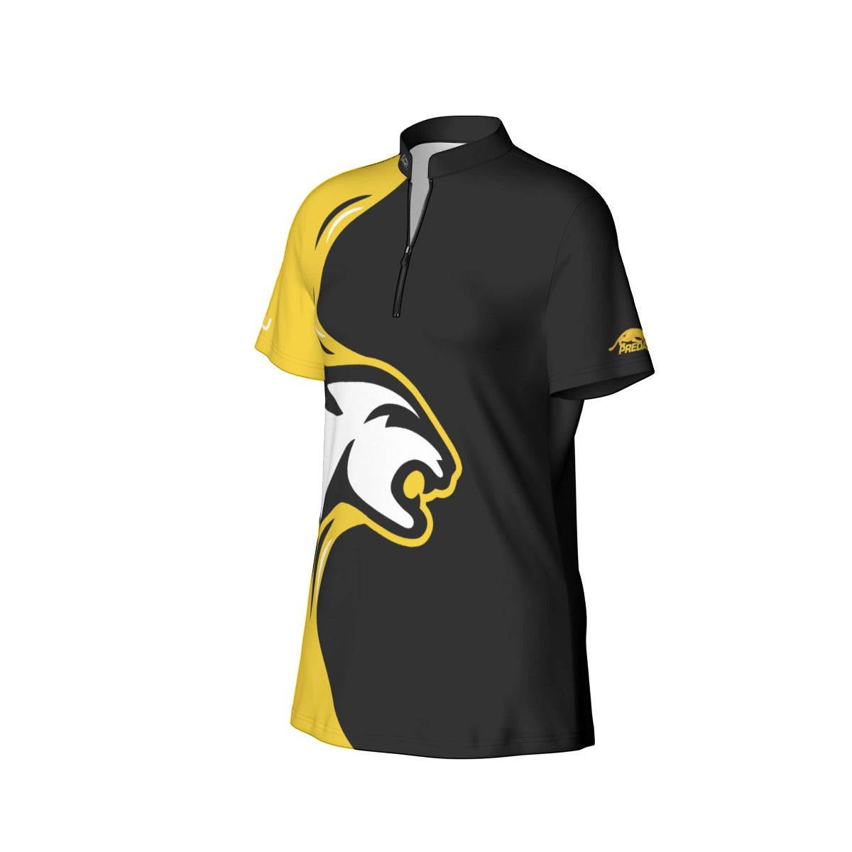 Strike Yellow Women's Sport Collar Jersey