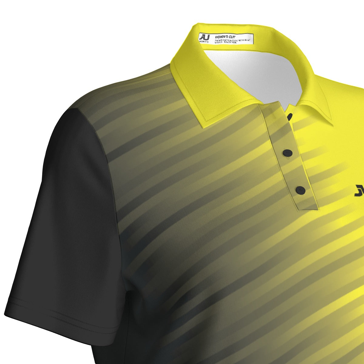 JUS Crossfade Yellow Women's Polo