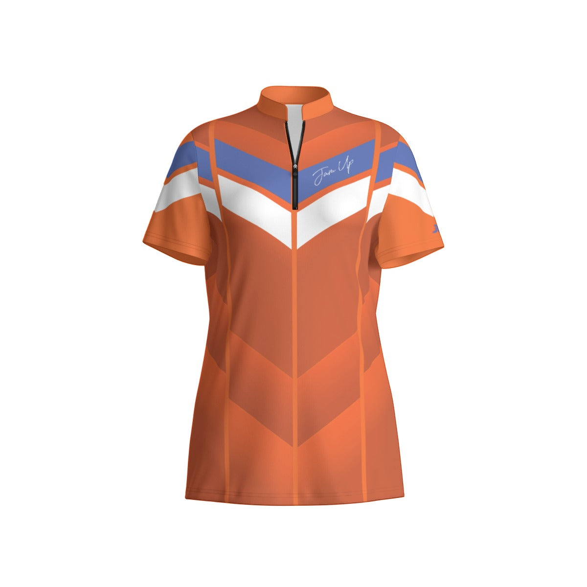 JUS Shield Orange Women's Sport Collar