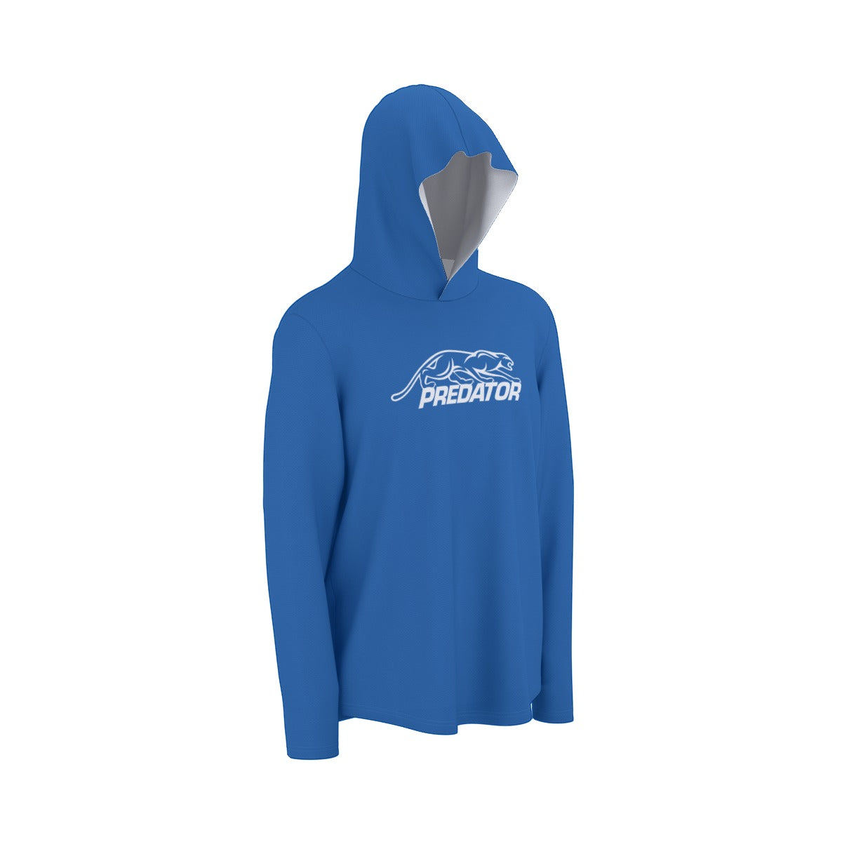 Predator Blue Lightweight Hooded Jersey