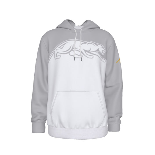 Predator Shadow Men's White/Gray Hoodie
