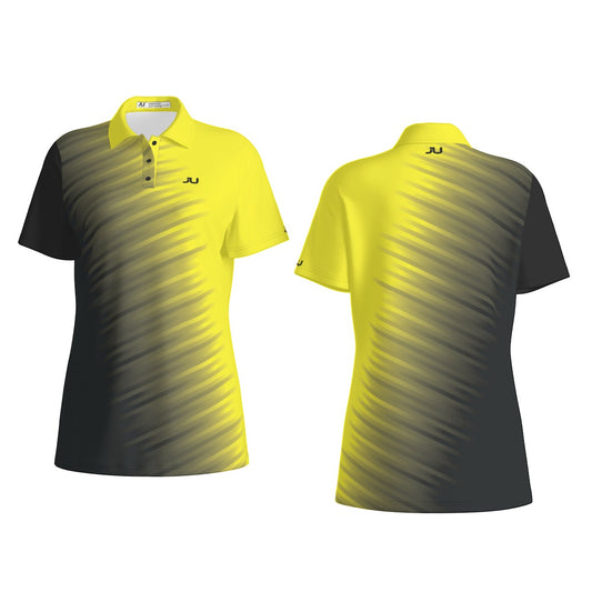 JUS Crossfade Yellow Women's Polo