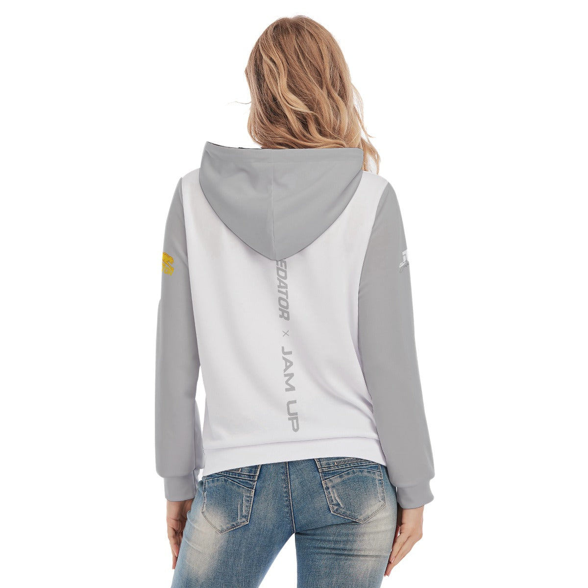 Predator Shadow White Women's Lightweight Hoodie