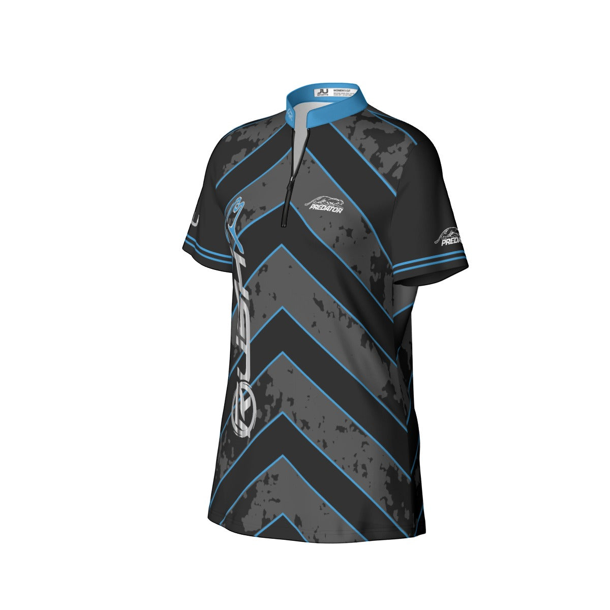 RUSH BLUE Women's Sport Collar Jersey