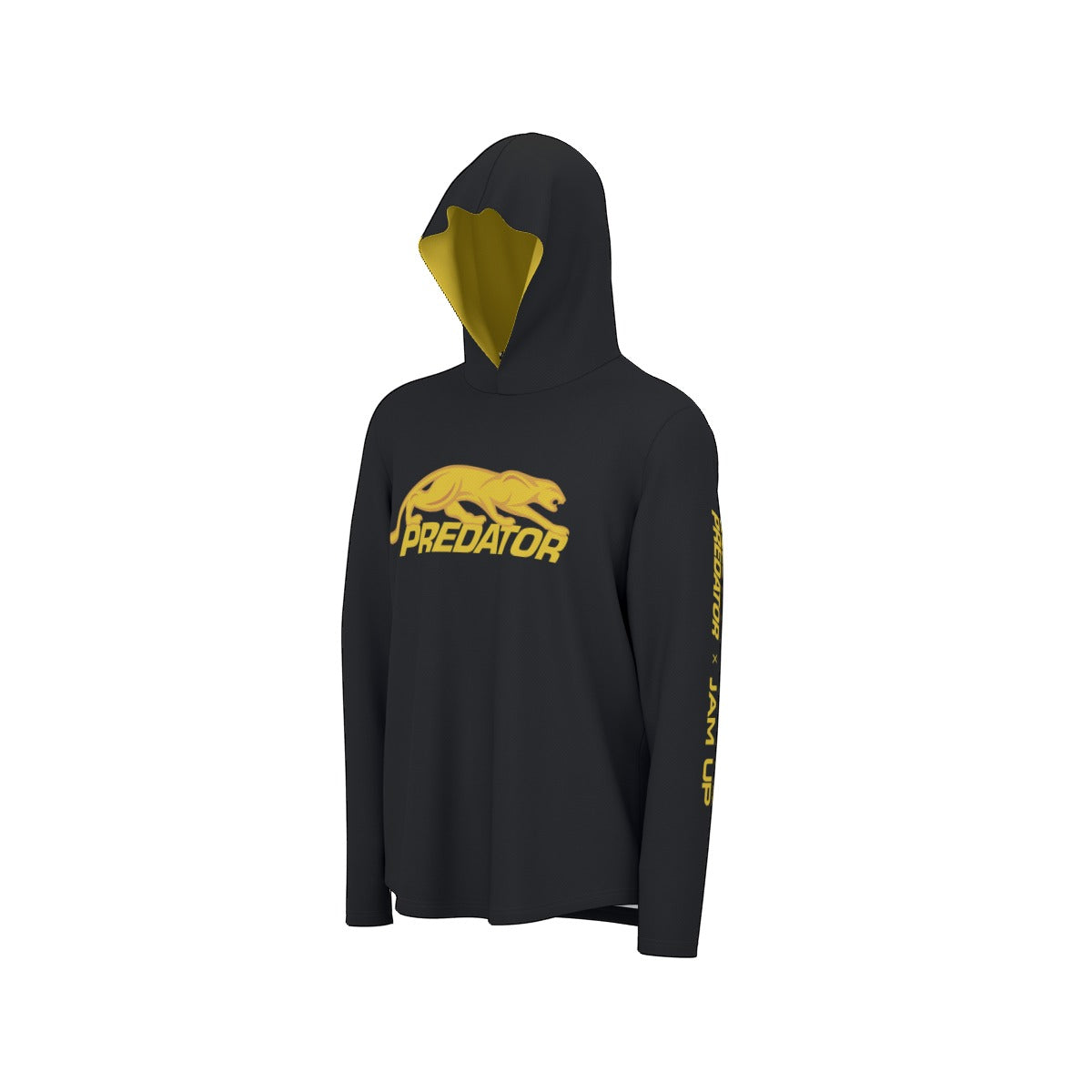 Predator Lightweight Hooded Jersey (Black)