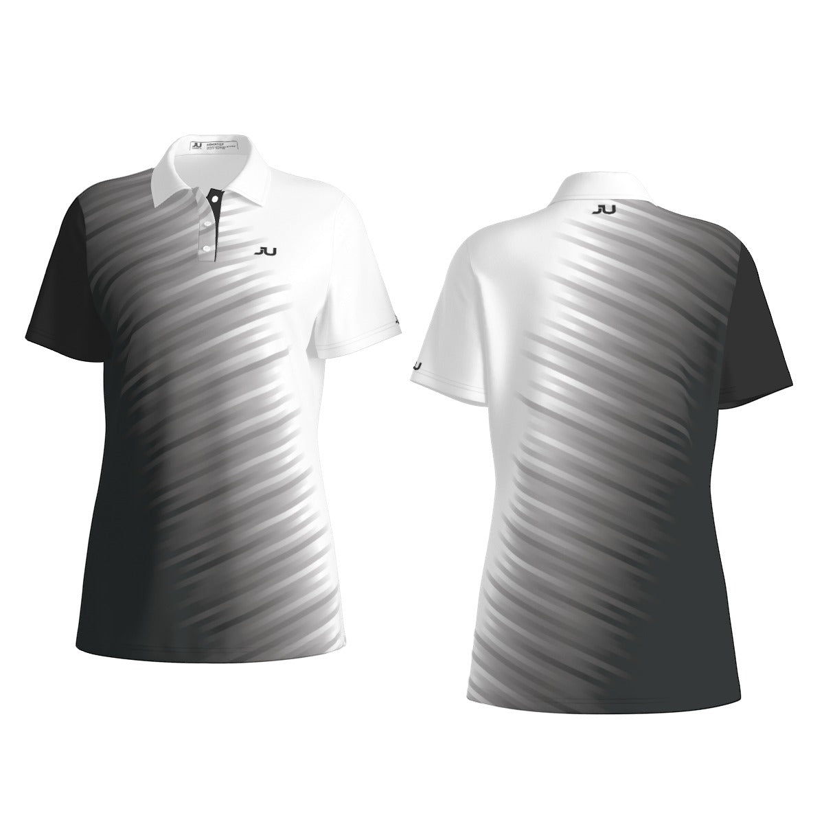 JUS Crossfade White Women's Polo