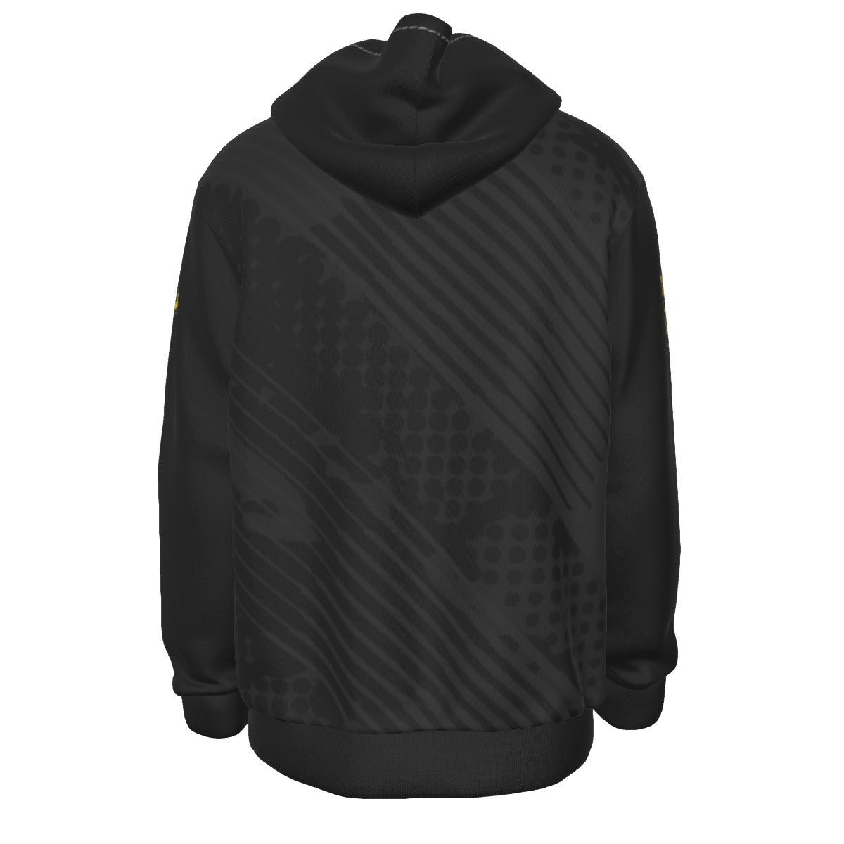 Leather Pocket Dark Grunge Hoodie